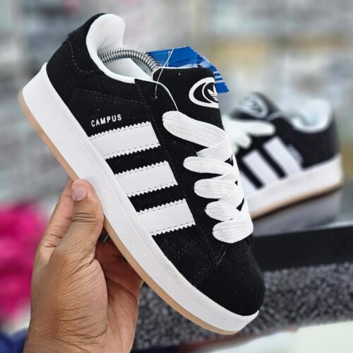 Addidas black shoes
