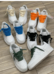 Image of Shoes with Different Coloured Chunky Laces